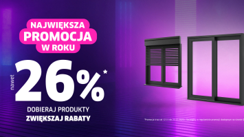 Rusza największa promocja roku! Wybrane produkty OKNOPLAST teraz z rabatem do -26%