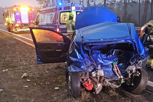 Seria wypadków na S3. Trudne warunki na drogach