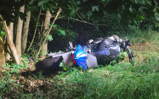 Śmiertelny wypadek na starej trójce. Nie żyje motocyklista