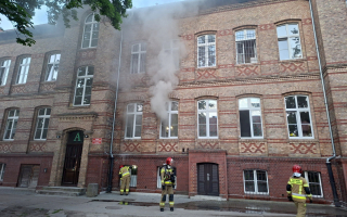 Pożar w budynku DPS w Gorzowie. Ewakuowano pensjonariuszy