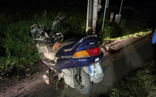 Śmiertelny wypadek motocyklisty. Uderzył w słup
