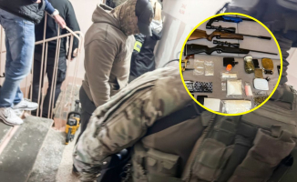 Poranny nalot kontrterrorystów. Zatrzymano 40-latka z narkotykami i bronią