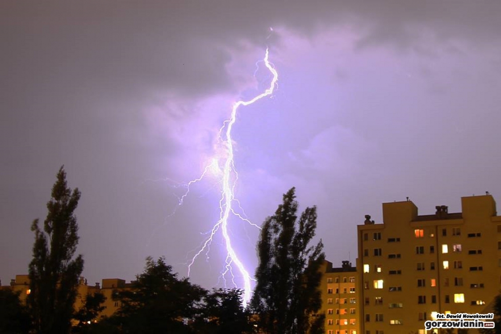 Nad Gorzów nadciąga burza [zdjęcia]