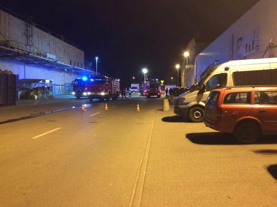 Ewakuacja Nova Park [zdjęcia]