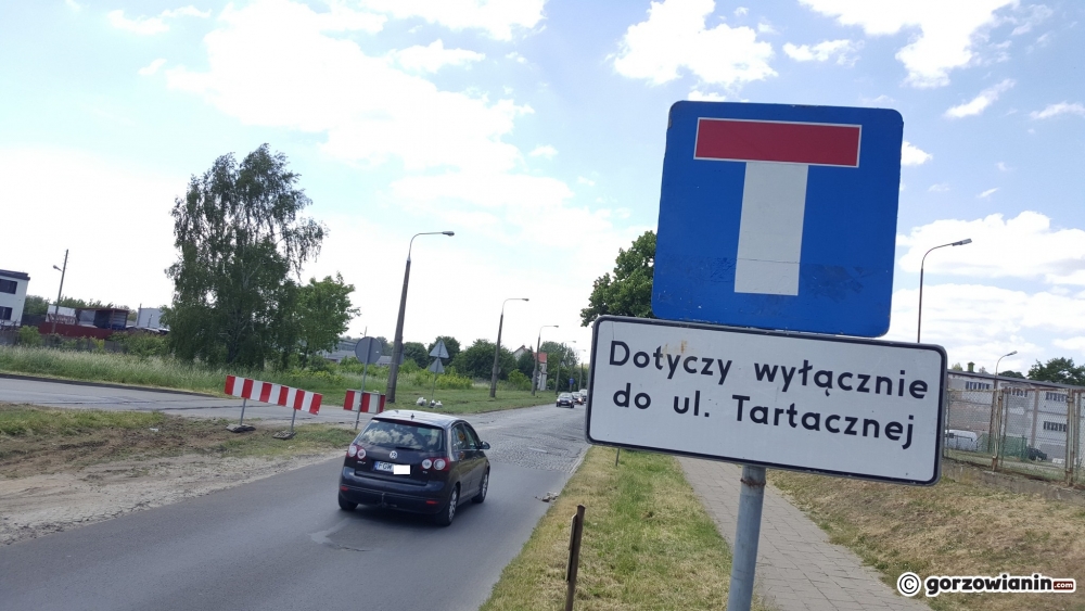 Rozpoczął się remont Kostrzyńskiej