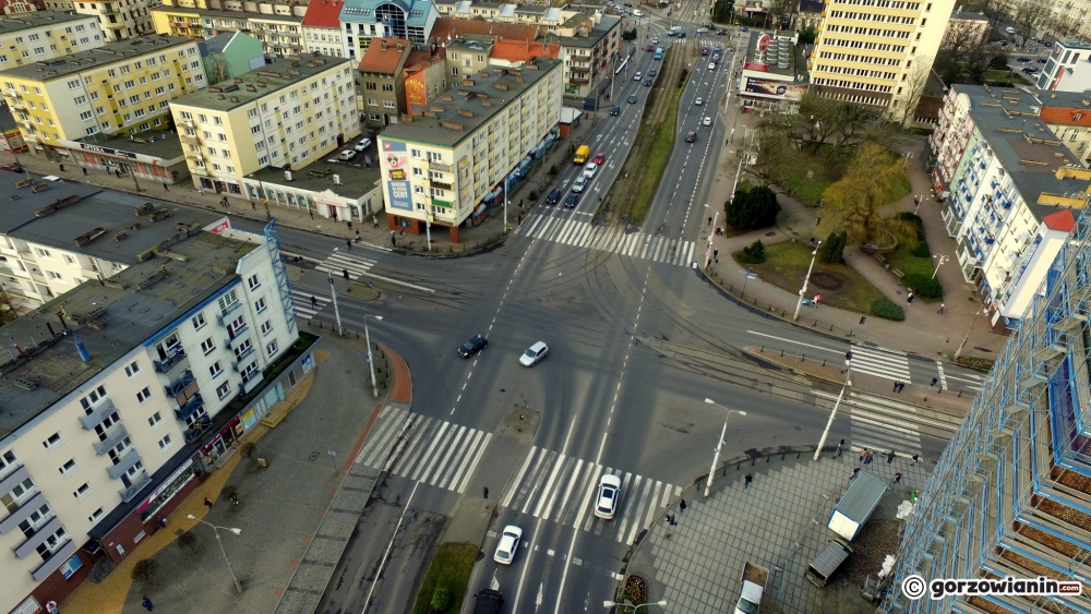 Azyl dla pieszych i światła na przycisk