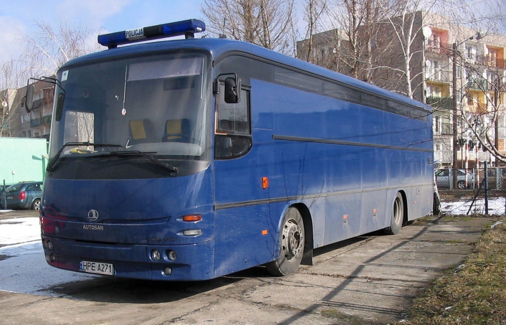 Policja z Gorzowa transportowała rolników