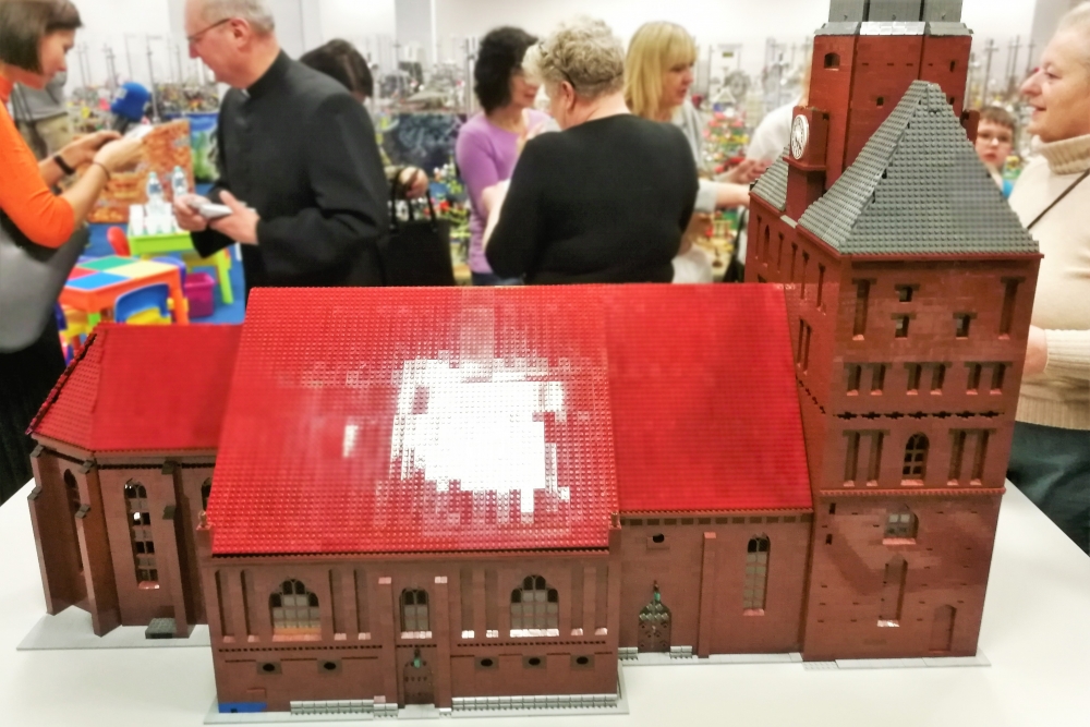 Gorzowska katedra z klocków Lego [zdjęcia]