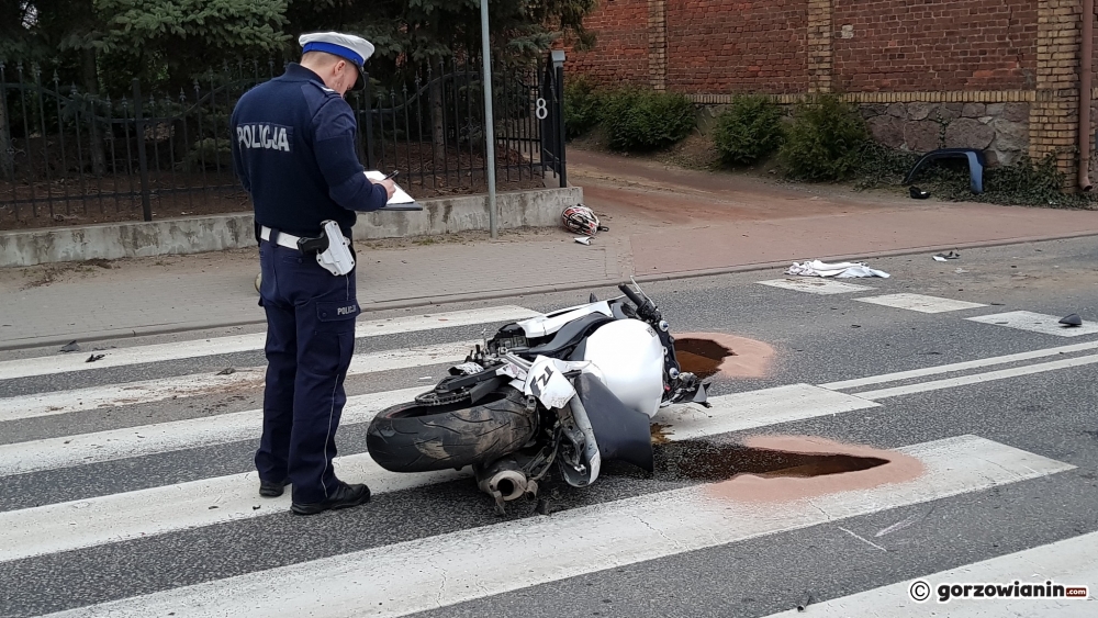 Niebezpieczny wypadek pod Gorzowem [film i zdjęcia]