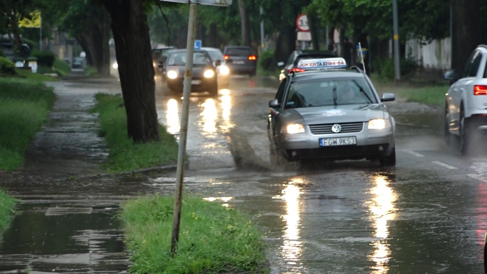 Deszcz postraszył gorzowian