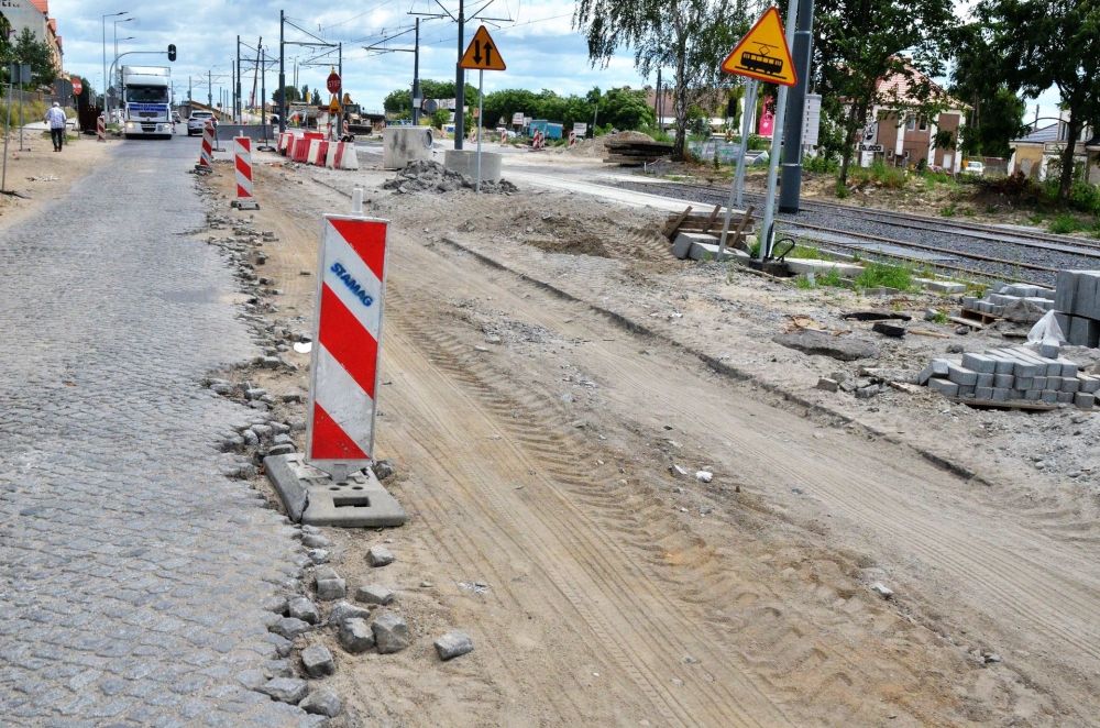 Co słychać na remontowanej ul. Kostrzyńskiej? [zdjęcia]