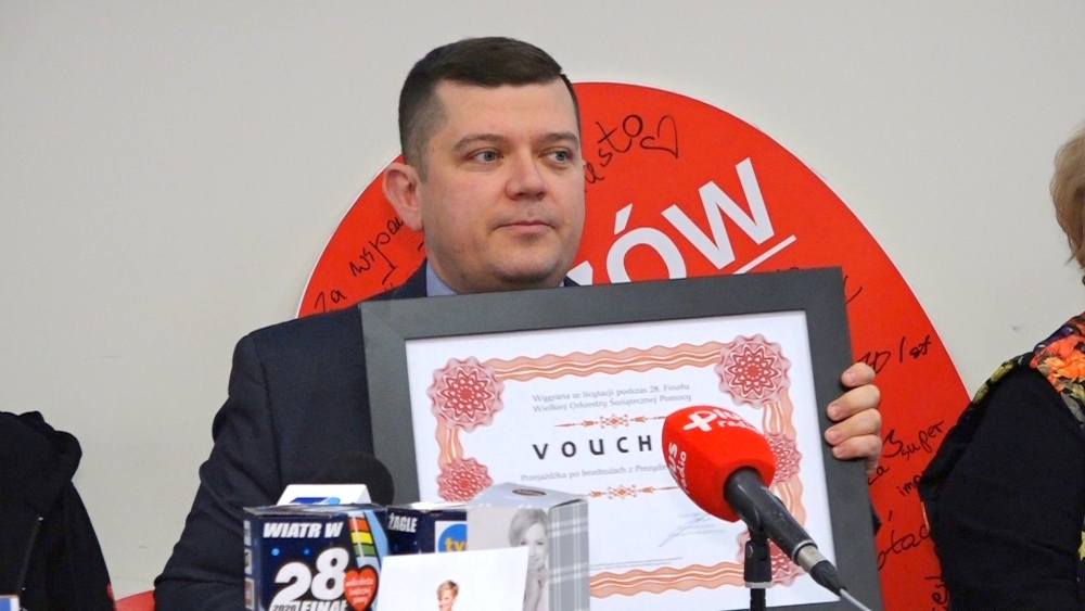 Ekstremalna przejażdżka z prezydentem Wójcickim [film]