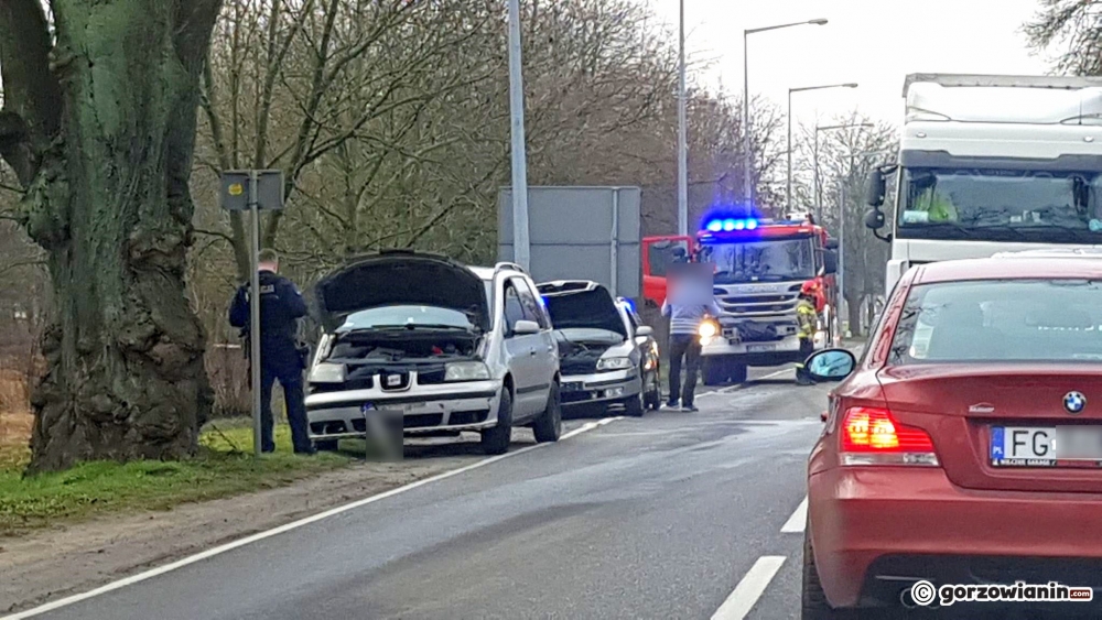 Dwie kolizje na Walczaka