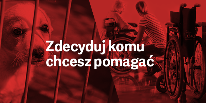 Zdecyduj, komu pomagasz