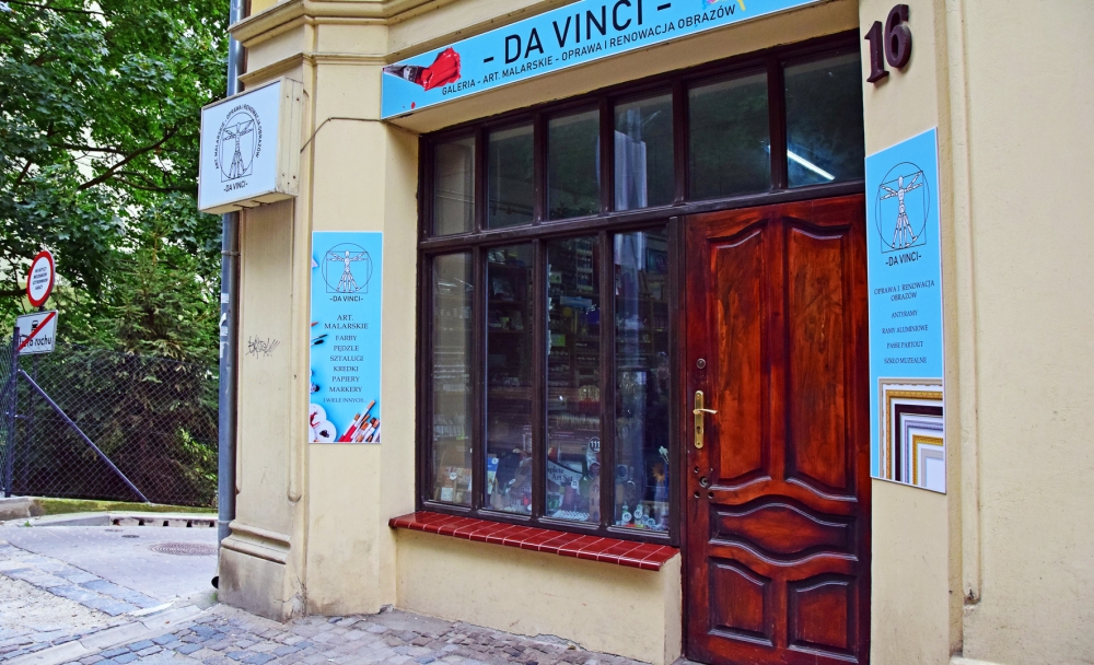 Cenisz sztukę? Jesteś artystą, chcesz oprawić swoje dzieło lub kupić obraz? Zapraszamy do sklepu „Da Vinci”!