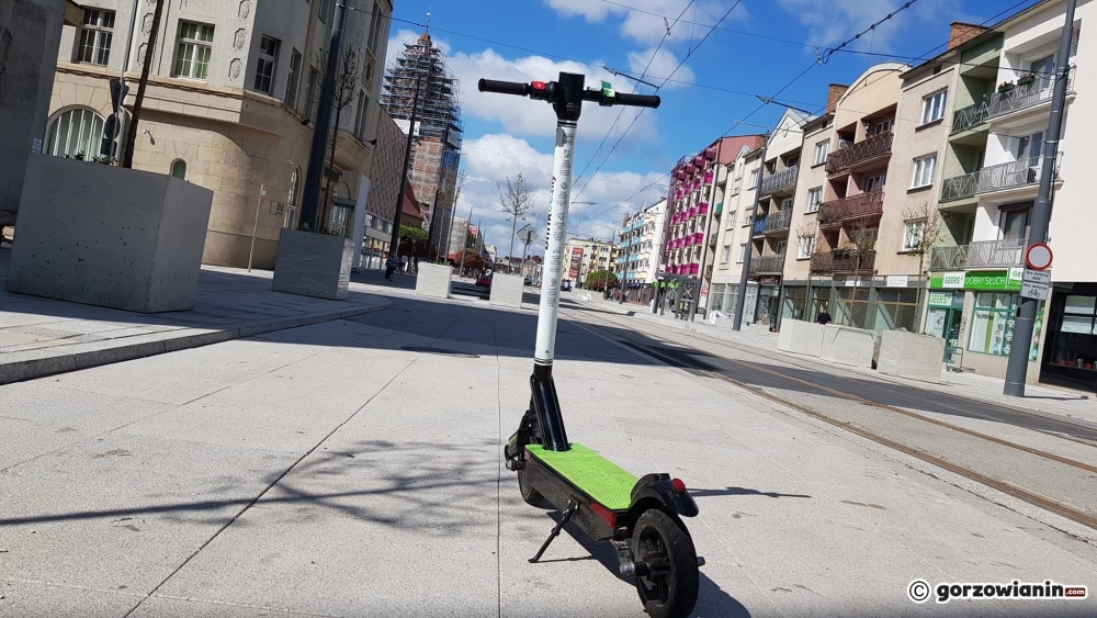 Gorzów: Pierwsze kradzieże elektrycznych hulajnóg