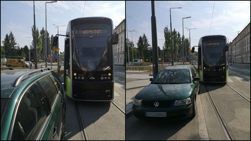 Kierowcy wciąż blokują torowisko tramwajowe