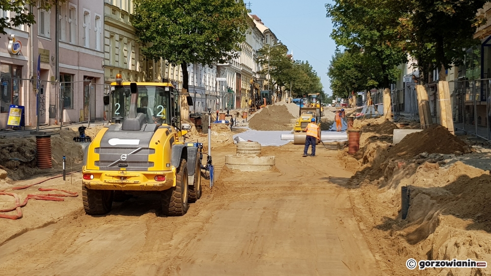 Zobacz, jak wygląda rozkopana ul. Chrobrego i Mieszka I [zdjęcia]