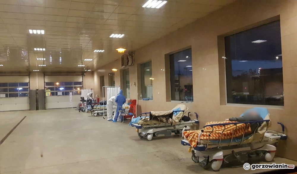 Zajęte wszystkie łóżka na oddziale zakaźnym szpitala w Gorzowie