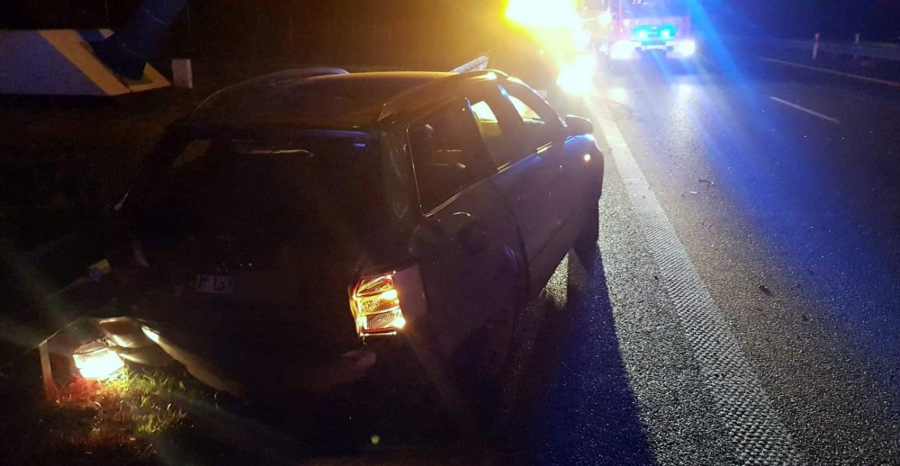 Zablokowana S3 po zderzeniu dwóch pojazdów