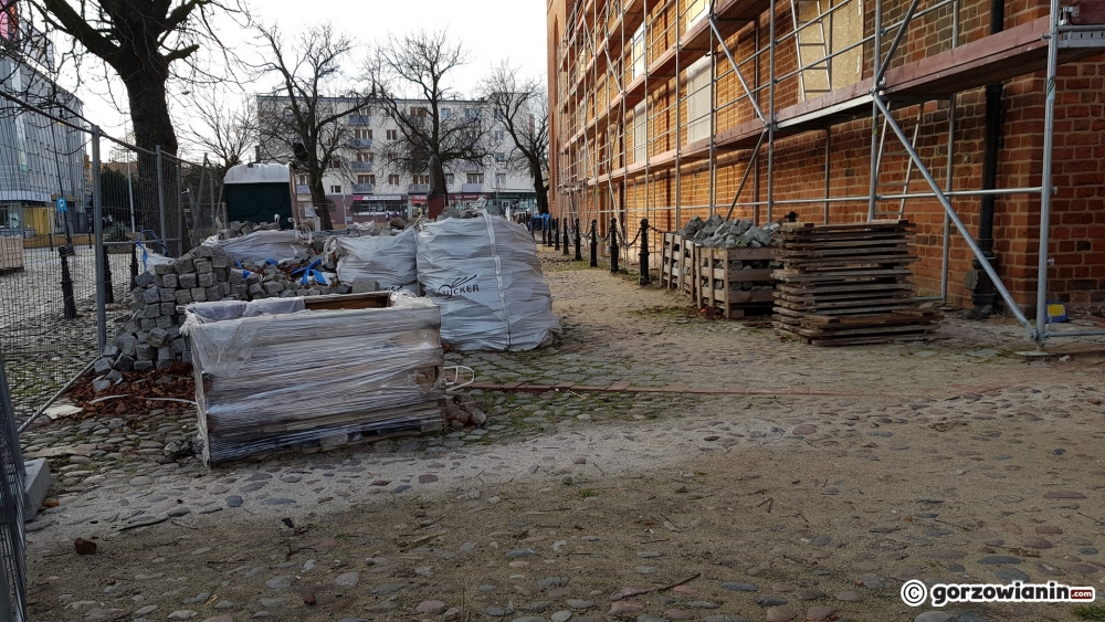 Stary Rynek w rejonie katedry do przebudowy