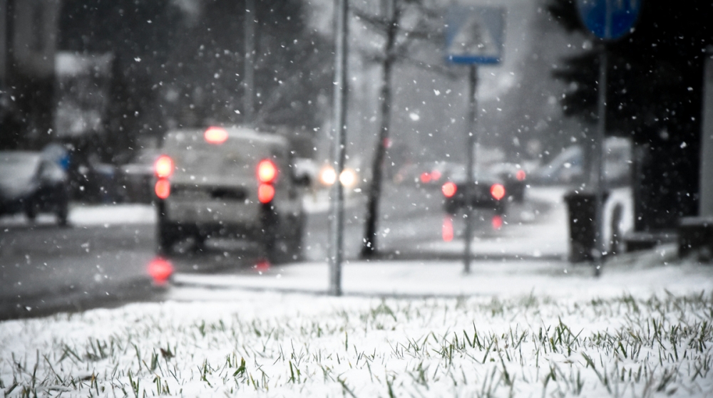 Śnieg dotarł i do nas. Zbyt szybko nam nie odpuści