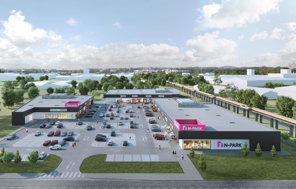 N-Park w budowie. Otwarcie jeszcze w tym roku
