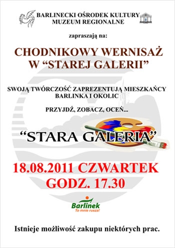 Barlinek: Wernisaż chodnikowy