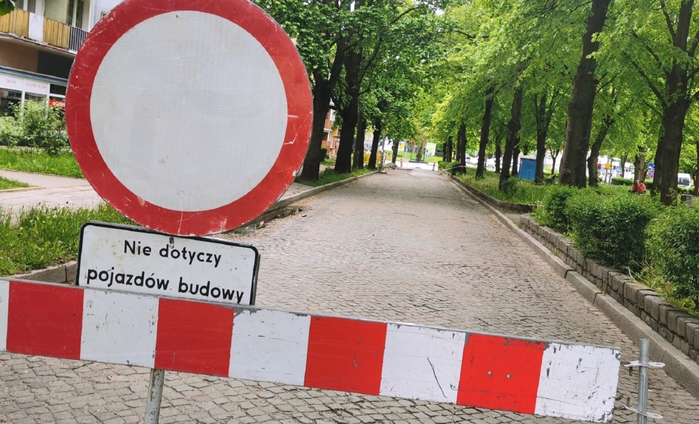 Alejki na Staszica w końcu całkowicie przejezdne