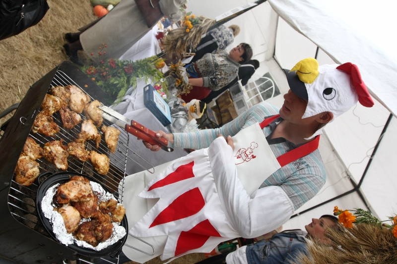 Po raz piąty przypieką kurczaka