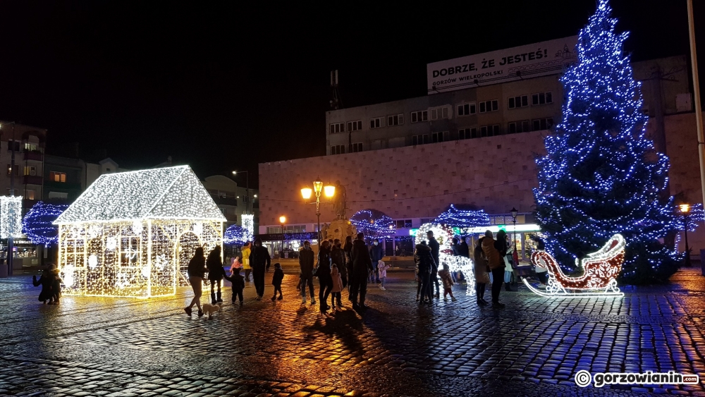 Kareta, fotel św. Mikołaja i bałwan. Tak Gorzów będzie błyszczał na święta