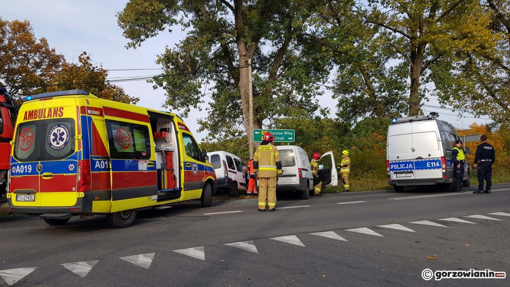 Kierowca opla wymusił pierwszeństwo i zderzył się z renault