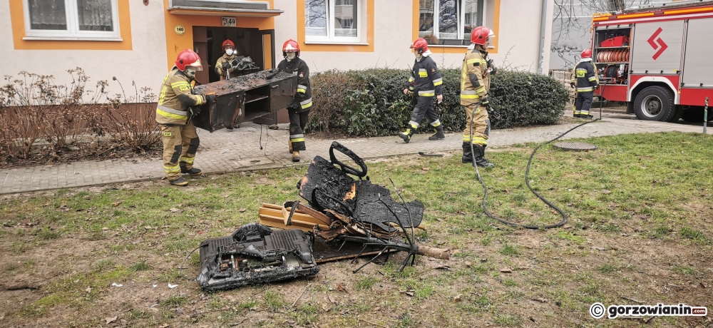 W pożarze stracili wszystko. Ruszyła zbiórka dla rodziny z Gorzowa