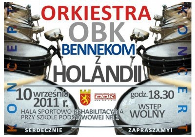 Do miasta przybywa holenderska orkiestra