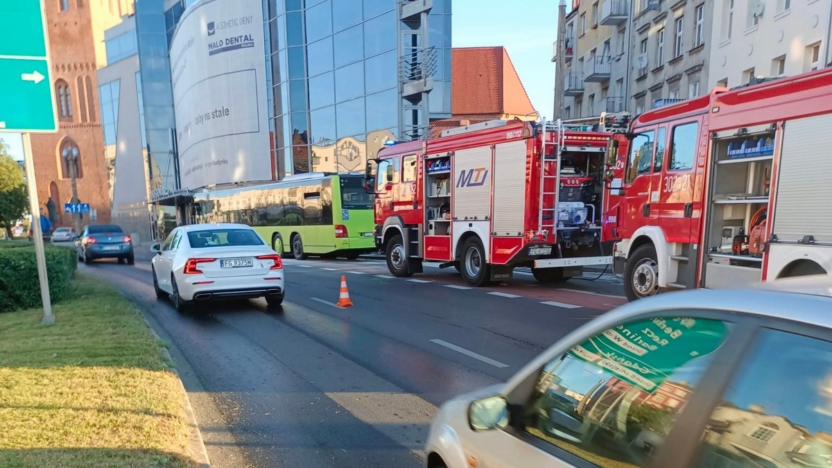 Kolejny pożar koła w autobusie MZK