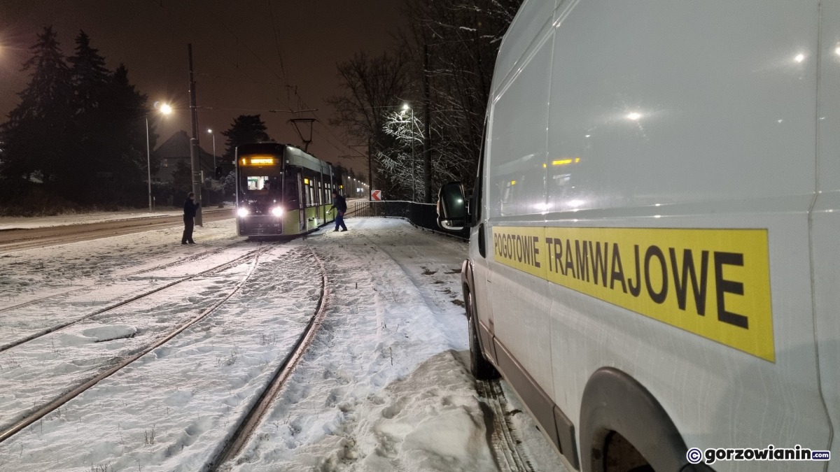 Gorzów: Tramwaj wypadł z szyn