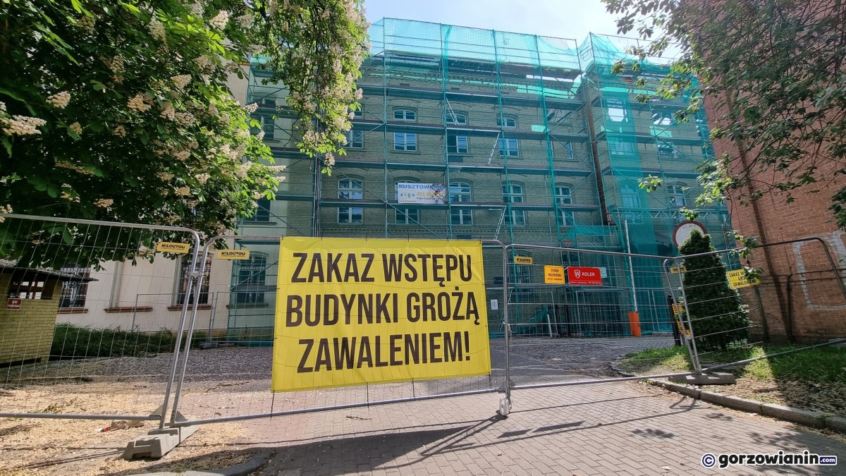 Uczelnia w Gorzowie ma plan. Chce wyremontować spalone budynki i wybudować nowy