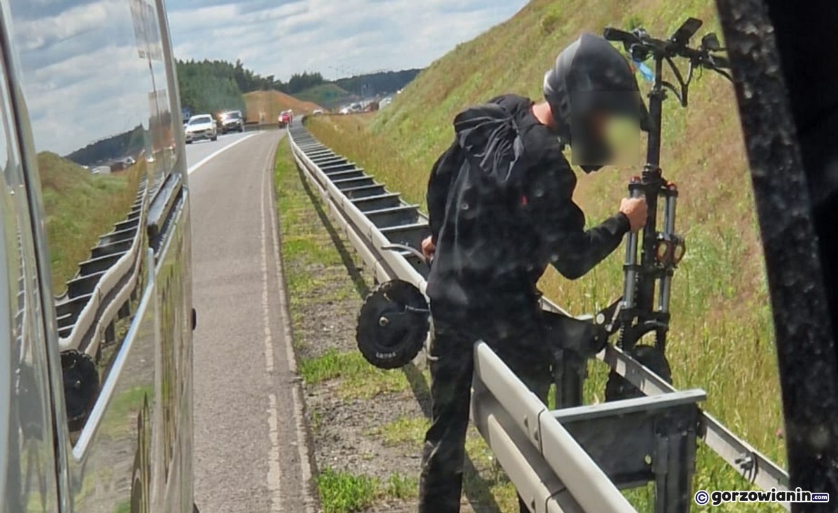 Nastolatek jechał elektryczną hulajnogą S3. „To mogło skończyć się tragedią”