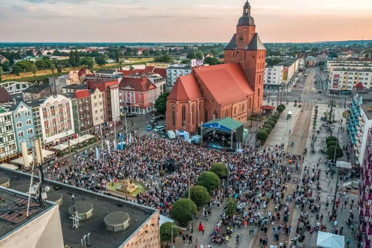 Świętowanie Urodzin Gorzowa na Starym Rynku. Kursowanie tramwajów zostanie wstrzymane