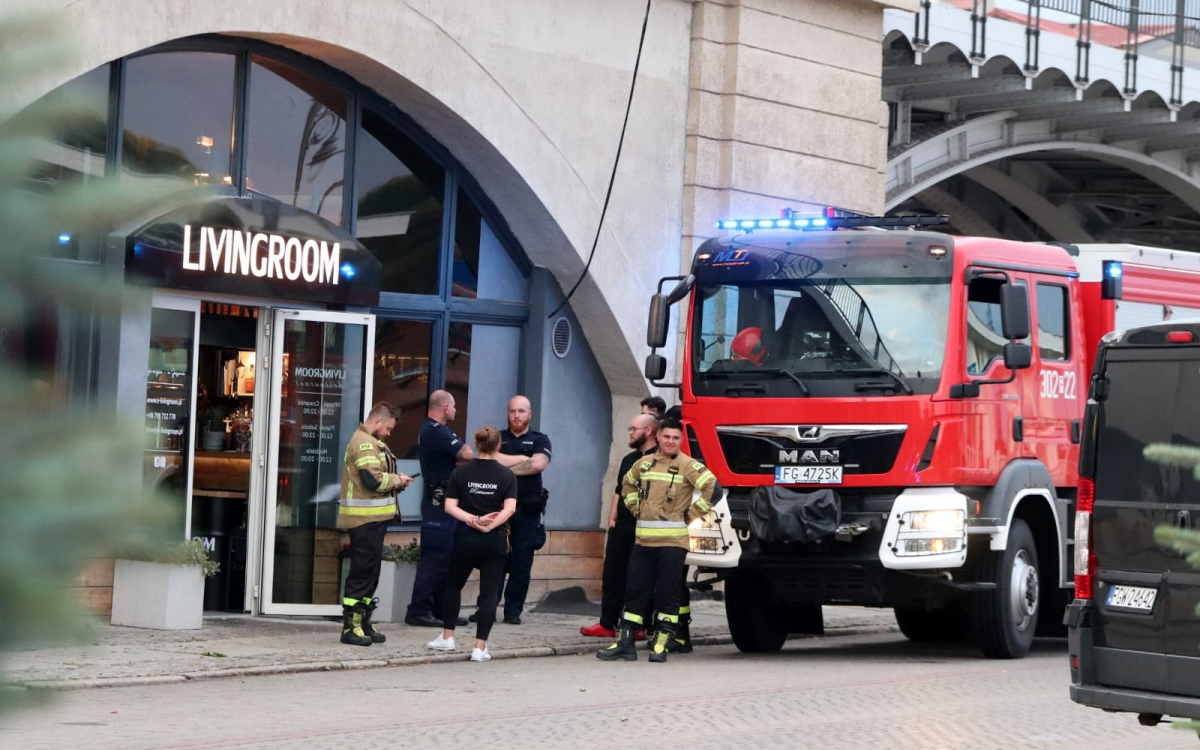 Rozlał śmierdzący odstraszacz na dziki w restauracji