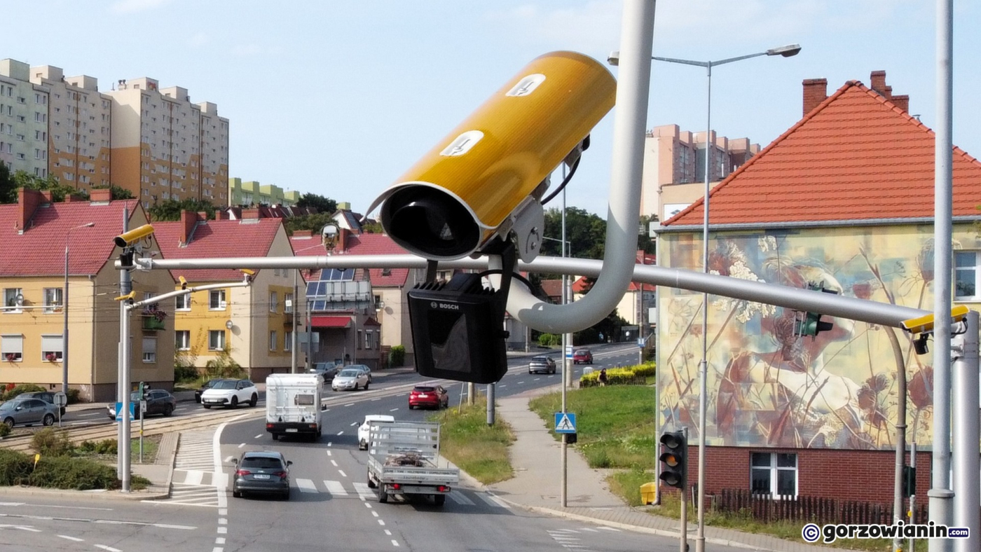 Fotoradar na światłach w Gorzowie. Będzie niewielka tolerancja przy wjeździe na czerwonym