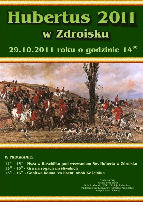 Hubertus w Zdroisku