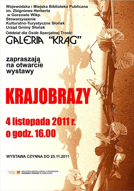 Krajobrazy w bibliotece