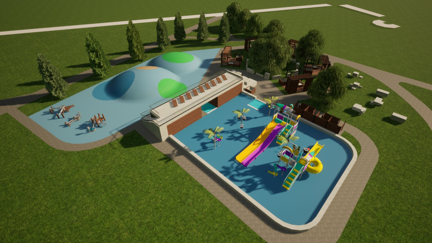 Wodny plac zabaw w parku Górczyńskim. Mamy wizualizacje trzech koncepcji