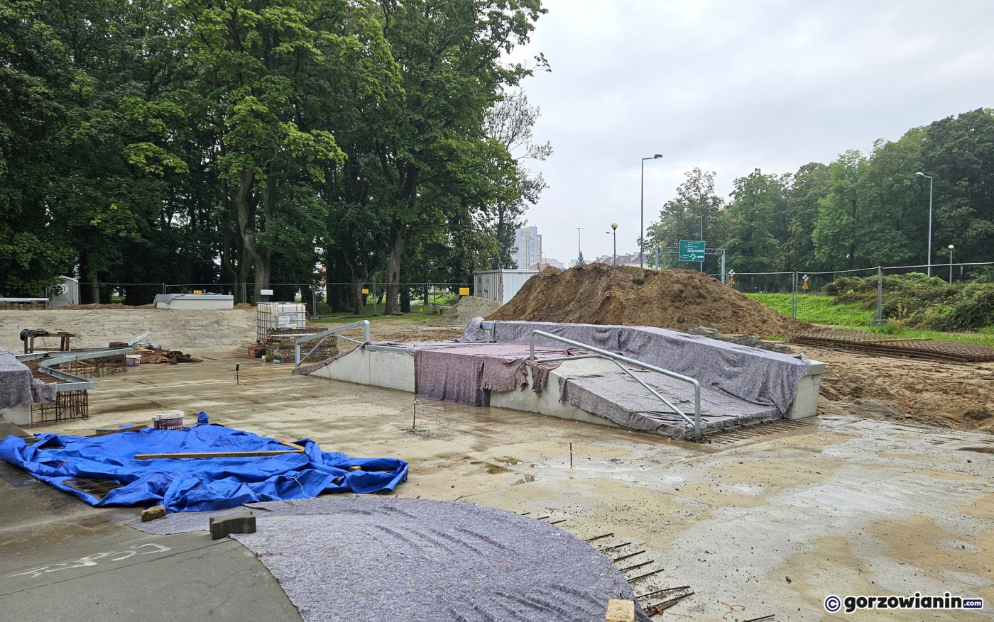 Rozbudowa skateparku w Gorzowie trwa. Wszystko za prawie 800 tys. zł