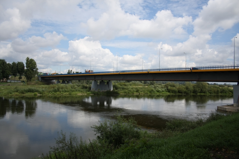 Zderzenie aut na Moście Lubuskim