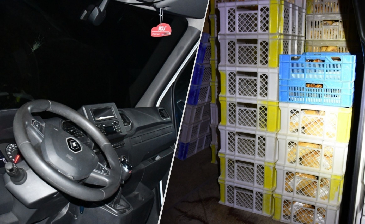 Ukradł busa podczas rozładowywania pieczywa. Został zatrzymany