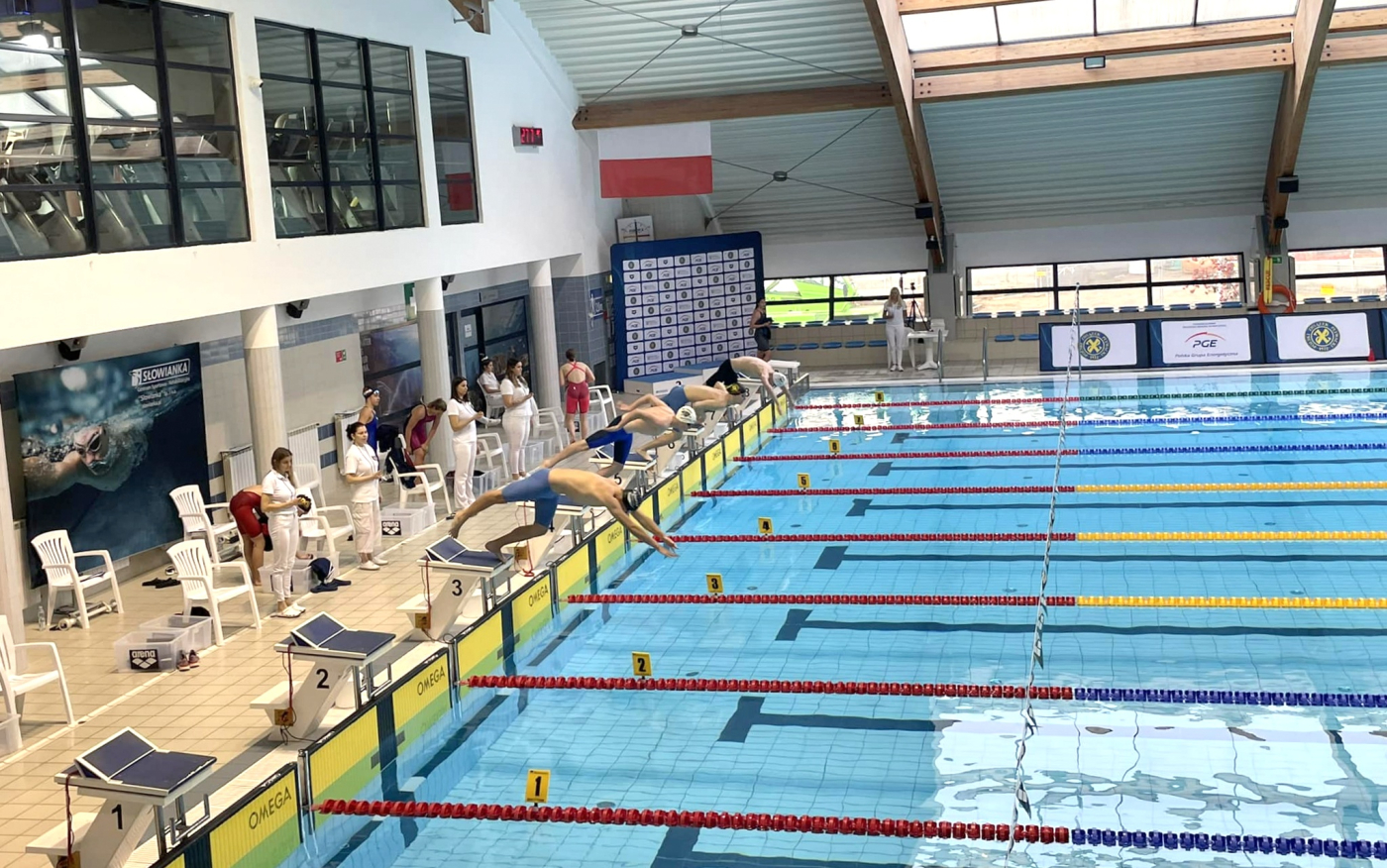 Finał Grand Prix Polski w pływaniu na Słowiance