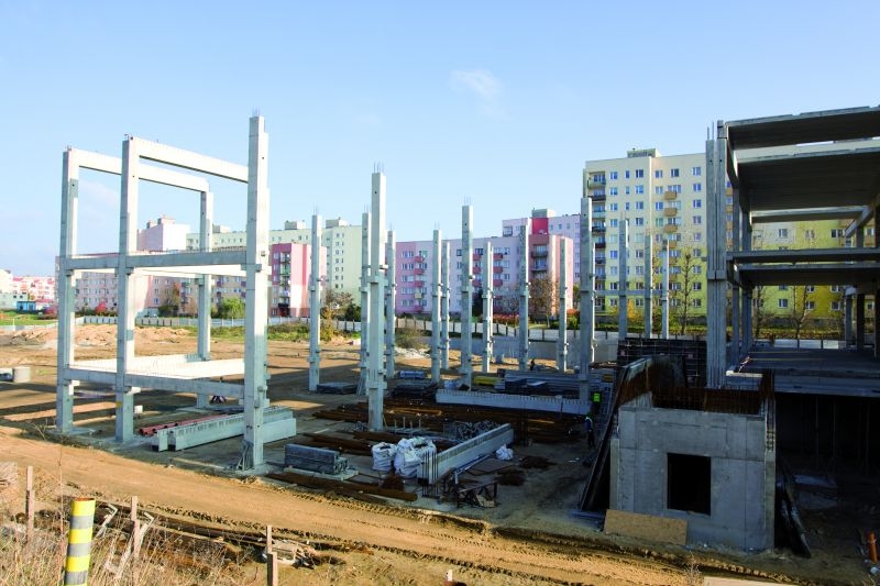 Opóźnienia na budowie. Zielona Przystań na jesień 2012 roku