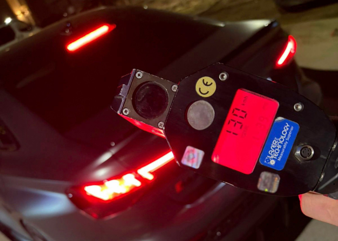 zatrzymanie kierowcy audi ulica Walczaka Gorzów kontrola prędkości policja 130 kmh